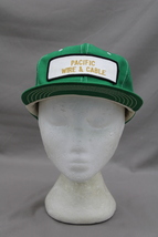 Vintage Patched Hat - Pacific Wire and Cable - Adult Snapback - £30.74 GBP
