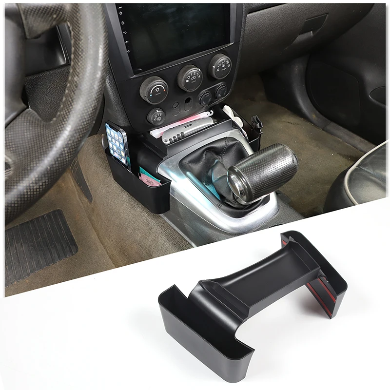 Car Center Console Gear Shift Side Storage Box Phone Organizer Tray For Hummer - £64.91 GBP