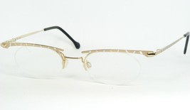 Eye Society By Rk Design Es 3 002 Gold /SILVER Eyeglasses Glasses 46-18-140mm - $45.54