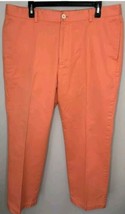 VINEYARD VINES Orange Sunrise Pants Men’s 35x32 Golf Cotton Preppy Casua... - $29.10