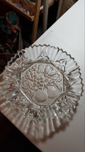Vintage 1950&#39;s Carnival Federal Glass Fruit Bowl &quot;Pioneer&quot; Pattern with Fluted S - £20.04 GBP