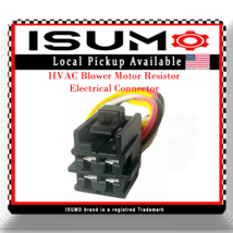 HVAC Blower Motor Resistor Electrical Connector Fits Acura GM Ram Toyota Honda &amp; - £9.80 GBP