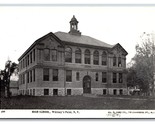 High School Building Whitney&#39;s Piont New York NY UNP Unused UDB Postcard V8 - $9.85