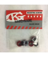 Grind King RED Skateboard Truck Axle lock nuts Washers Speed Rings nuts - $4.48