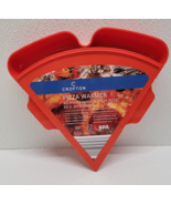 Crofton Microwave Pizza Warmer Reusable Red Plastic - $23.81 CAD