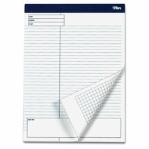 Tops Docket Gold Planning Pad Legal/Wide 8 1/2 x 11 3/4 White 40 Sheets ... - £41.93 GBP