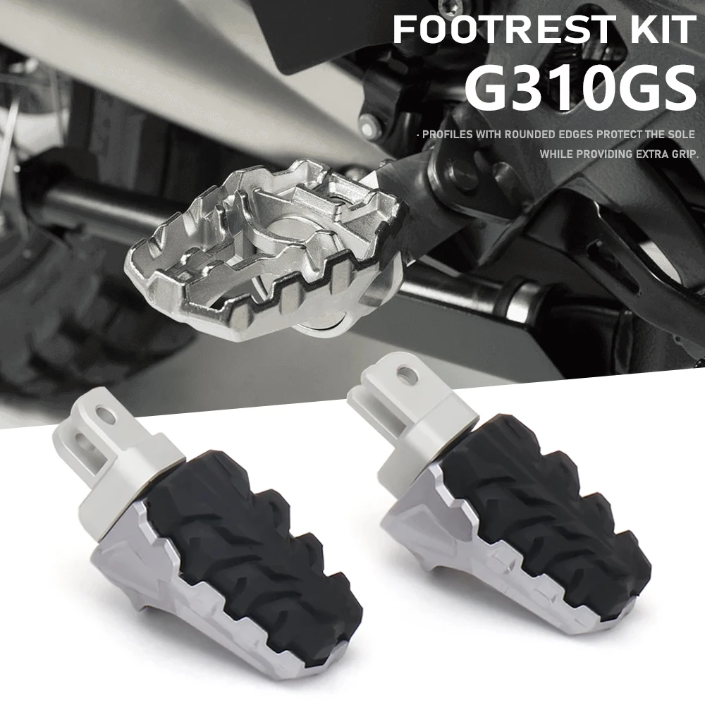 Motorcycle Accessories G 310 GS CNC Foot Pegs Footpeg Pedals FootRest Fo... - $104.22