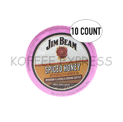 Primary image for Jim Beam Spiced Honey Single Serve, 10 cups, Keurig 2.0 Compatible