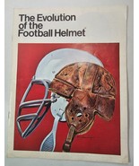 The Evolution of The Football Helmet official NFL Illustrated Booklet 1975 - €21,72 EUR