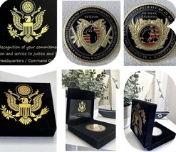 United States Military Veteran Challenge Coin USA- Army - £22.94 GBP