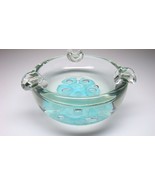 Vintage MCM Heavy Murano Art Glass Mid Century Ash Tray #5 - £46.21 GBP