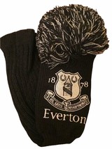 New Everton Fc Golf, Executive Black Pompom Driver Headcover - £36.68 GBP