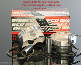 Wiseco K1723 Piston Kit Dished .498in Over 3.498in Fits Harley 883 EVO Sportster - £260.08 GBP