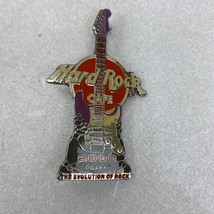 Hard Rock Cafe Osaka 2000 Millennium Guitar Pin Evolution Of Rock Hrc - $6.76