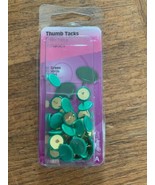 Anchor Thumb Tacks Green 40 Pieces - $164.54 MXN
