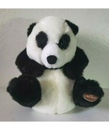 Applause Lou Rankin 10” Panda Bear Cub Plush Stuffed Animal Curled Lying... - £19.40 GBP