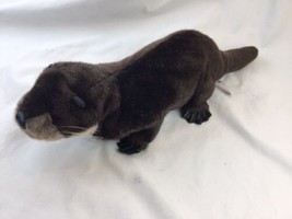 FOLKMANIS HAND PUPPET BROWN RIVER OTTER FULL BODY - 18&quot; LONG - $385.50 MXN