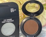 Mac Matte Eyeshadow SWISS CHOCOLATE - Full Size New In Box Free Shipping - £12.48 GBP