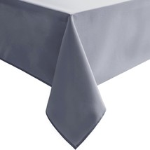 Light Gray Rectangle Tablecloth Waterproof Spillproof and Wrinkle Resist... - £29.99 GBP