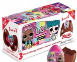 ZAINI L.O.L Milk Chocolate Surprise Eggs with Collectible Prize BOX 3pcs - £9.76 GBP+