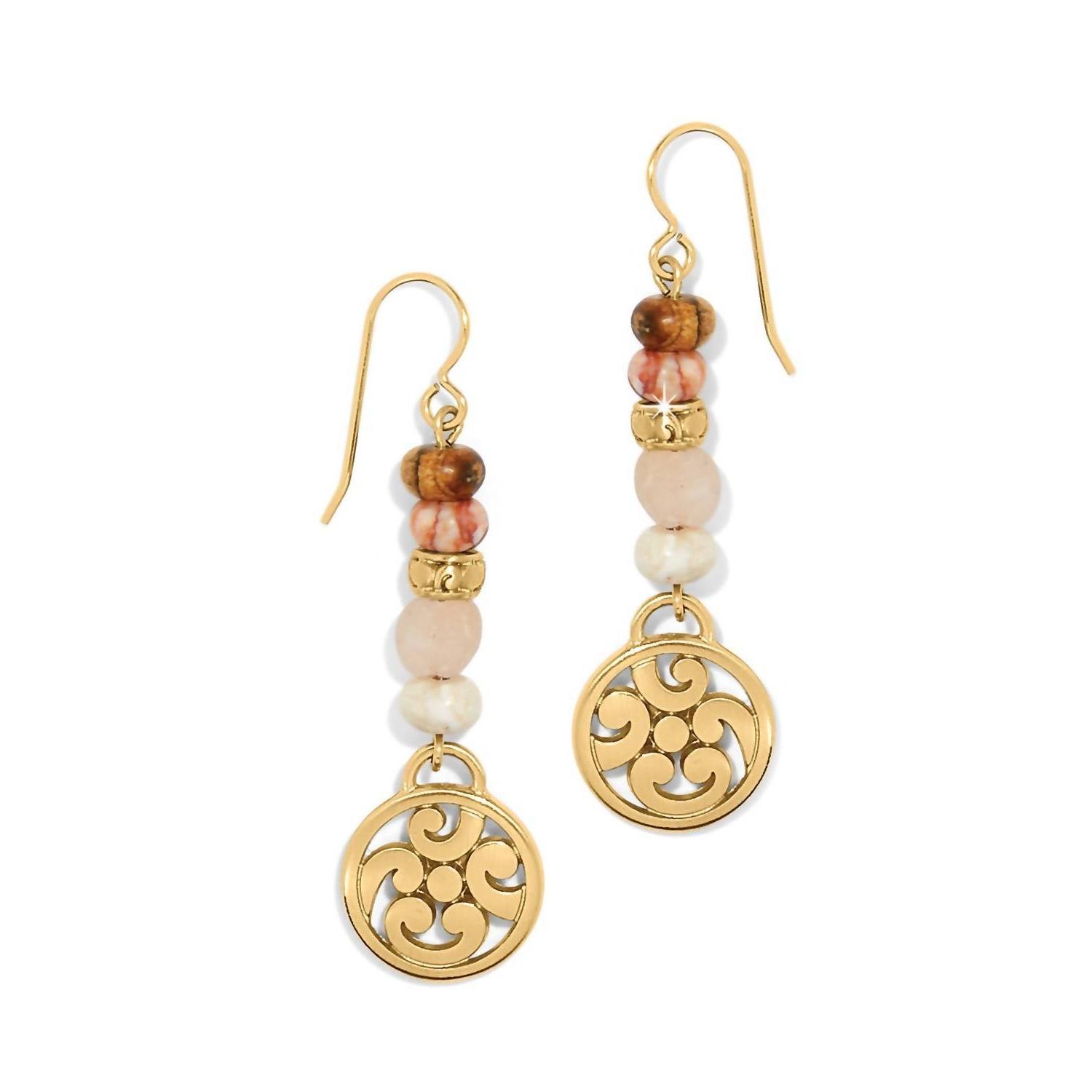 Brighton Women&#39;s Contempo Playa Rosa French Wire Earrings Size One Size - $47.52