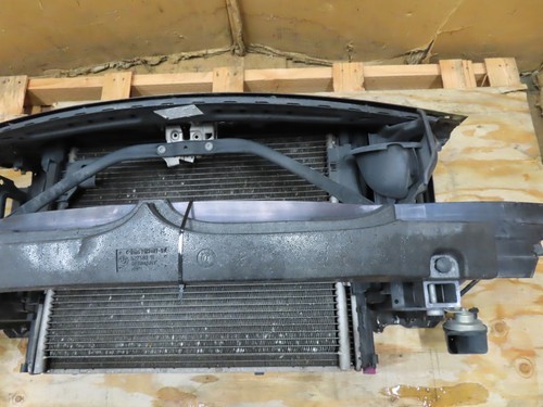 07 BMW Z4 E85 #1311 Radiator Core Support Assembly W/Fan Reinforcement & Mount Item image 4