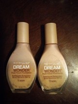 2 Maybelline Dream Wonder Liquid Fluid #15 Ivory (XX21) - £14.41 GBP