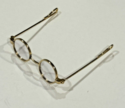 Mini Eyeglasses Teddy Bear Doll Round  Frame W/ Lenses Hinged Arms Spectacles - £8.97 GBP