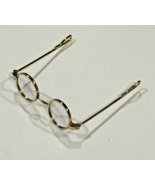 Mini Eyeglasses Teddy Bear Doll Round  Frame W/ Lenses Hinged Arms Spectacles