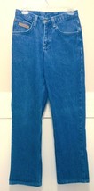 Texas J EAN S Original Fit 28 X 30 Dark Wash 28R Usa Made Blue Denim Pants - £19.77 GBP