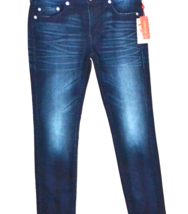 True Religion Skinny AUTHENTIC Blue Men&#39;s Cotton Jeans Pants Size 36 - £133.09 GBP