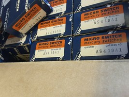 (5 Pcs) Micro Switch AS419A1 Mercury Mini Switch (Lot Of 5) New Sale Sale $19 - £14.20 GBP