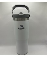 Stanley The IceFlow Flip Tumbler 30 OZ Milky White Carrying Handle - $28.00