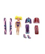 Polly Pocket Winter Break Skiing Polly Doll 2002 Doll Clothing Shoes Acc... - $16.00