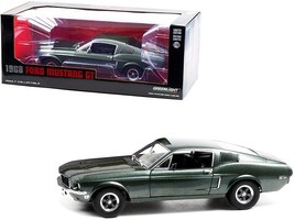 1968 Ford Mustang GT Fastback Highland Green Metallic 1/18 Diecast Model Car by - £71.81 GBP