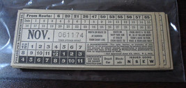 Vintage 1930s Philadelphia Transit Train Ticket Unused - £15.03 GBP