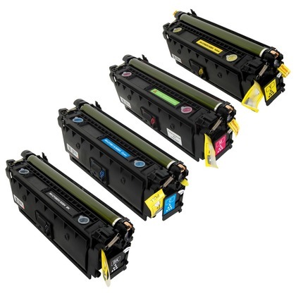 HP 508X-SET Compatible Toner Cartridges - Set 4 - High Yield Laserjet M5... - $294.99