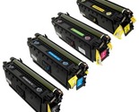 HP 508X-SET Compatible Toner Cartridges - Set 4 - High Yield Laserjet M5... - $294.99