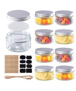 Mini Mason Jar, Wide Mouth(3.38&quot;), Canning Jar With Lid, Gasket, And Lab... - $47.99