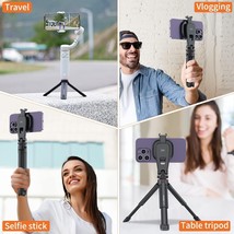 UURIG TP05 Extendable Mini Camera Tripod - Portable Selfie Stick - Webcam Tripod - £10.27 GBP
