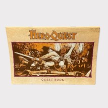 ORIGINAL 1989/90 Hero Quest Board Game System Quest Book Manual Milton Bradley - £7.76 GBP