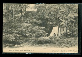 Vintage UDB Travel Postcard Falls at Second River Belleville New Jersey 1905 - £10.04 GBP