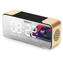 Bt Speaker Radio Alarm Diy Ringtone One-click Snooze Bt Call Speaker - £30.77 GBP