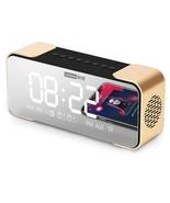 Bt Speaker Radio Alarm Diy Ringtone One-click Snooze Bt Call Speaker - £30.45 GBP