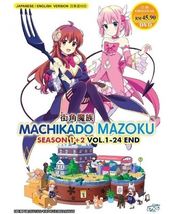 Machikado Mazoku Season 1-2 VOL.1-24 End Dvd English Dubbed Ship From Usa - £20.13 GBP