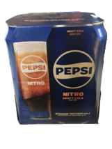 Pepsi Nitro Draft Cola Nitrogen-Infused (4-Pack)--See Description - £15.76 GBP