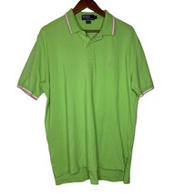 Polo Ralph Lauren XL Green Polo Shirt Vintage Preppy Tennis Golf Classic... - $29.00
