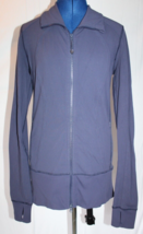 Lululemon Nice Asana Cadet Blue Long Sleeve Full Zip Jacket Women’s Size: 8 - £25.30 GBP