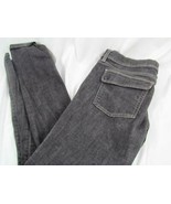 Noir Washed Black Denim Jeans Five Pocket Jeans Sz 8 - £2.23 GBP