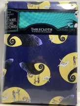 Tim Burtons The Nightmare Before Christmas 70” Round Tablecloth New - £10.95 GBP